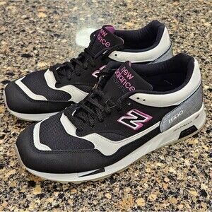 New Balance 1500 M 10.5 Made In England Purple & Black Glow In The Dark M1500GID